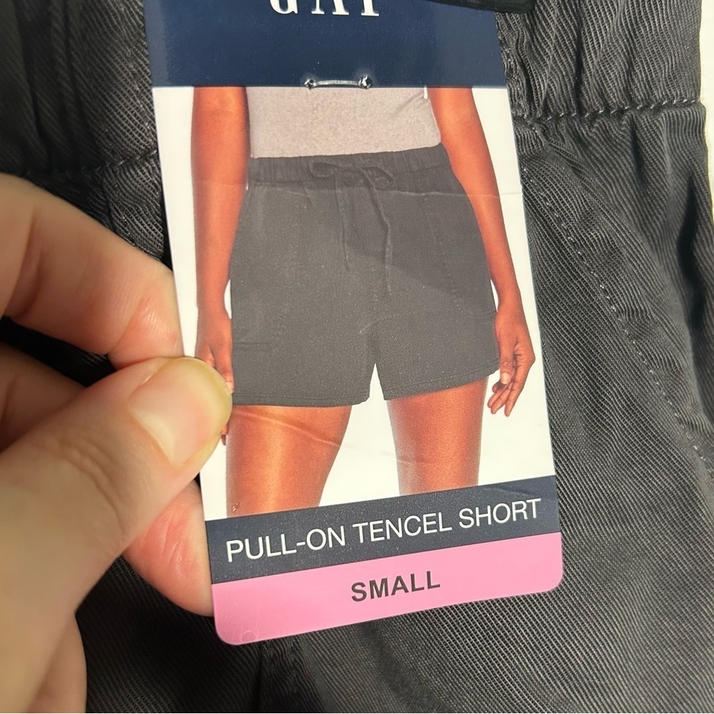 GAP Pull-On Tencel Shorts, Dark Gray, Women’s Size Small, NWT - Picture 3 of 13